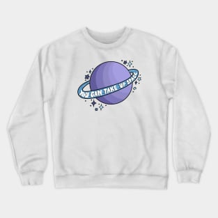 Spacey Planet Crewneck Sweatshirt